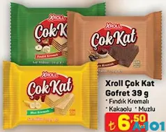 XROLL ÇOK KAT GOFRET 39 G fiyat ve kampanya bilgisi